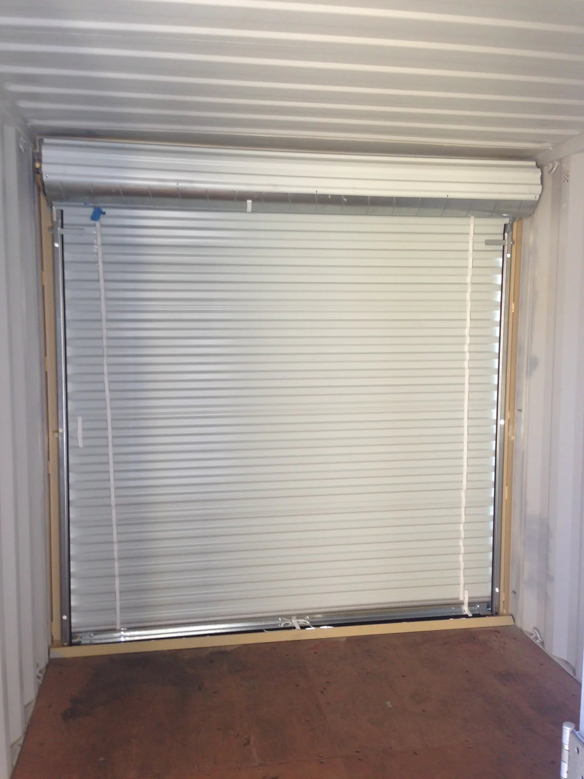 16Ft Storage Container With Roll-Up Door image 1