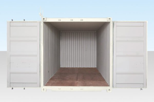 20Ft Shipping Container (One Trip) – White image 3