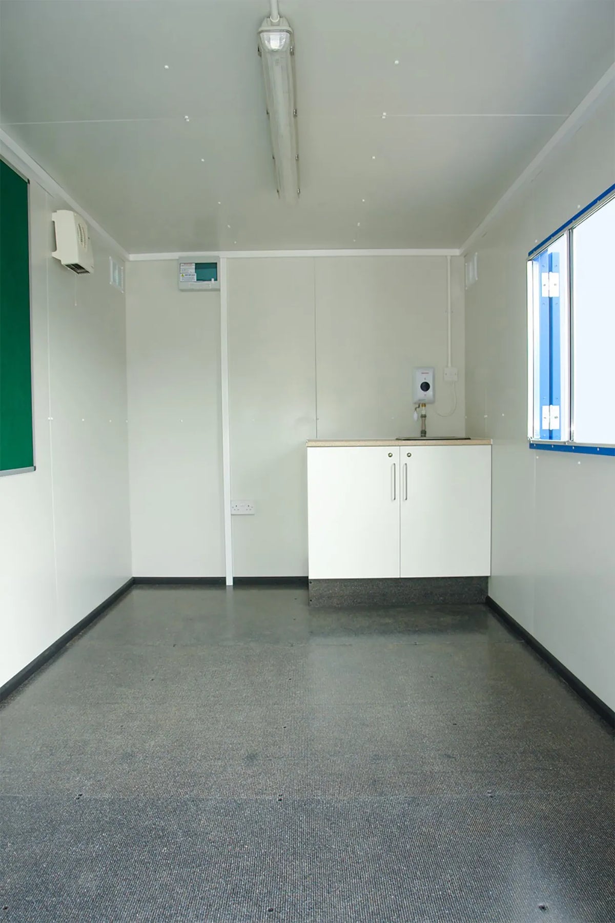16Ft x 7Ft 6in Steel Mobile Anti-Vandal Office Cabin image 1