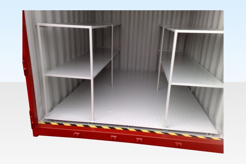 10Ft X 8Ft Flat Floor Bunded Store image 3