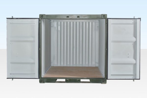 8Ft One Trip Shipping Container (Green) image 0