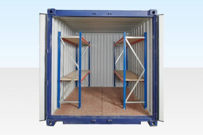 Adjustable, Heavy Duty Two Tier Container Racking (Single Bay) image 2