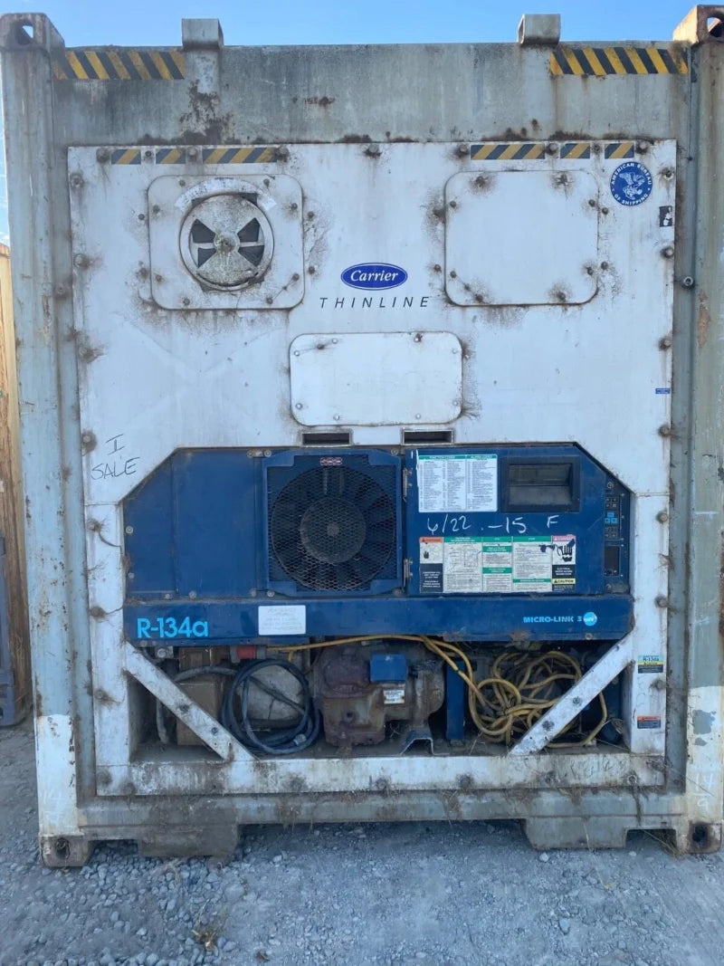 Used 40ft Refrigerated Shipping Container – With Custom Side Door Access image 2