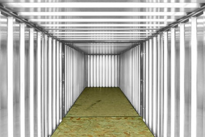 6M X 2.1M End Linked Flat Packed Container Bundle (Galvanised) image 2