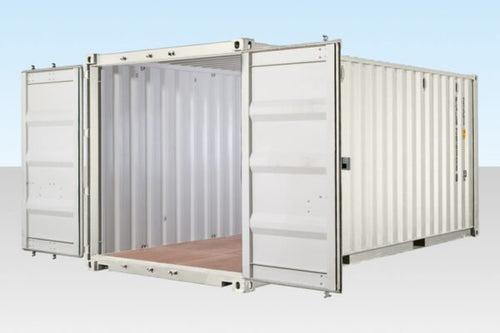 20Ft Shipping Container (One Trip) – White image 0