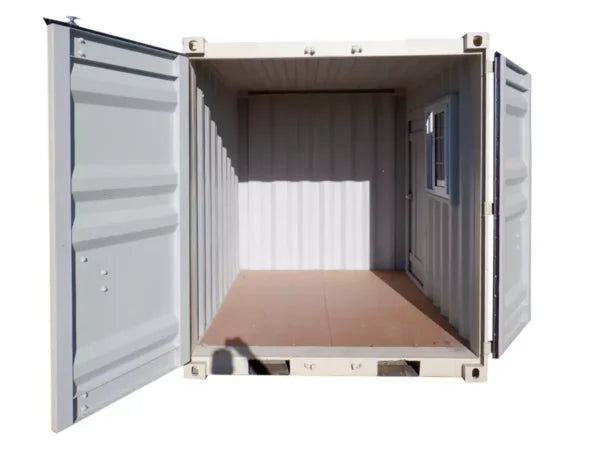 8ft Cubic Shipping Container w/Door+Window 8’Lx6.7’Wx7.4’H image 13