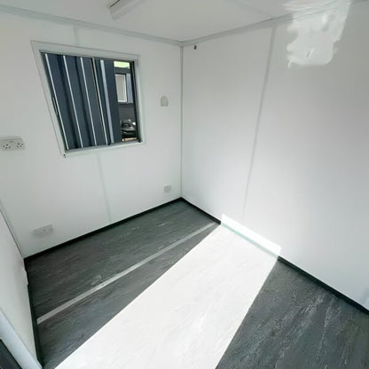 10ft × 8ft Shipping Container Office | Portable Anti-Vandal Building image 12