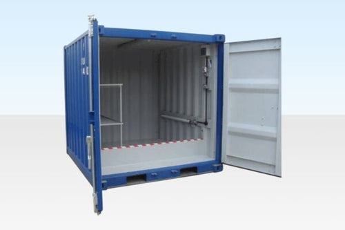 8Ft X 8Ft Raised Bunded Store image 0