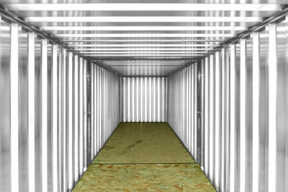 6M X 2.1M End Linked Flat Packed Container Bundle (Galvanised) image 1