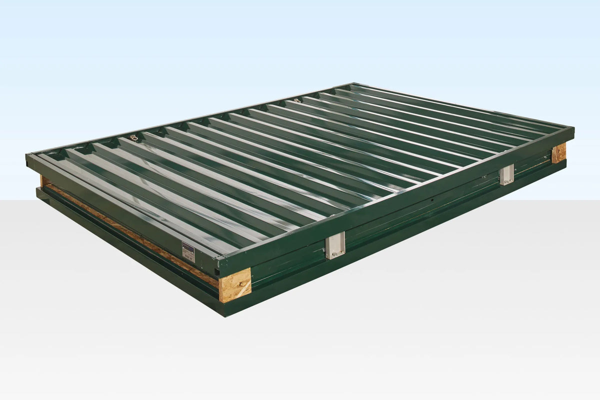 3M X 2.1M Flat Pack Storage Container image 1