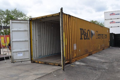45Ft Hc Used Shipping Container High Cube Wind And Watertight-Cargo Worthy image 1