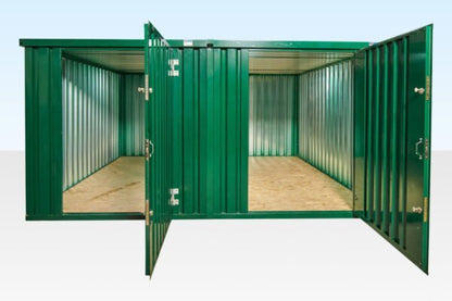 4M X 4.2M Side Linked Flat Pack Container Bundle (Powder Coated) image 2