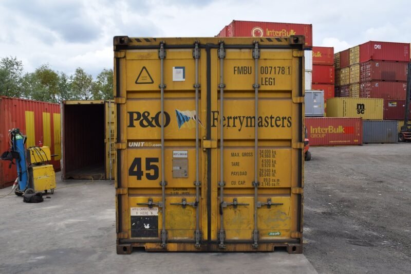 45Ft Hc Used Shipping Container High Cube Wind And Watertight-Cargo Worthy image 0