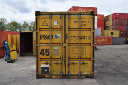 45Ft Hc Used Shipping Container High Cube Wind And Watertight-Cargo Worthy image 0