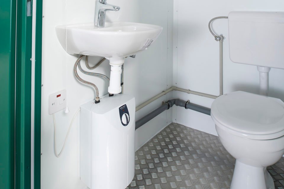 1+1 Double Mains Toilet 8Ft x 5Ft (Green) image 2